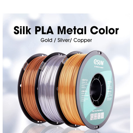 eSUN Silk Filament 3D PLA Copper 1.75mm 1kg