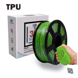 Filament 3D FILA+ Flexible TPU Vert 1.75mm 1kg