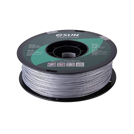 eSUN Silk Filament 3D PLA Silver 1.75mm 1kg