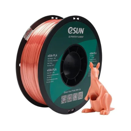 eSUN Silk Filament 3D PLA Rose Gold 1.75mm 1kg