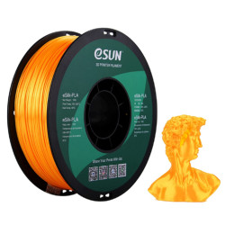 eSUN Silk Filament 3D PLA Dark Yellow 1.75mm 1kg