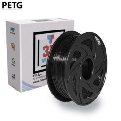Filament 3D PETG Noir 1.75mm 1kg
