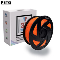 Filament 3D PETG Orange 1.75mm 1kg