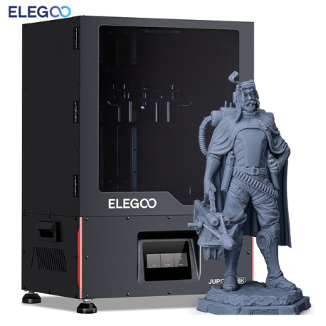 ELEGOO Jupiter Resin 3D Printer with 12.8″ 6K Mono LCD